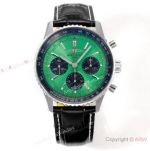 BLS Factory Breitling Navitimer 70th Anniversary Green Dial 43mm Watch Superclone